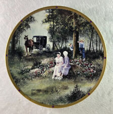 Hide And Seek Plate The Plain Folk Amish Mennonite Lenox Buggy Floral Al Koenig