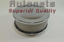 6-38 Round Scoop Air Cleaner Chrome Muscle Car 4 Bbl Barrel Hot Rat Street Rod