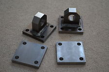 Welded Shackle Mounts Bumper Winch D-ring Bolt Plates With Backing Plates