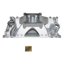 Single Plane High Rise Intake Manifold W Vortec Heads 52033 For Chevy Sbc 350