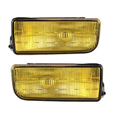 Fog Lights For 92-99 Bmw E36 M3 3 Series 92-98 Factory Lamps Yellow Glass Lens