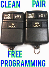 Lot Of 2 Oem Gm Buick Olds Keyless Remote Fob Transmitter Abo0303t 25602667