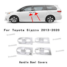 For Toyota Sienna 2011-2020 Abs Chrome Accessories Door Handle Bowl Cover Trim