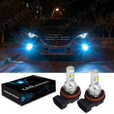 For Mazda 3 2004-06 2014-2016 Mazda3 Sport Ice Blue Led Fog Light Bulbs H8 H11
