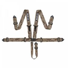 Sparco 5 Point Racing Harness 3 Belt Latch Link Pull Down Sfi Desert Camo