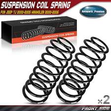 2pcs Coil Springs For Jeep Tj 2000-2005 Wrangler 2000-2006 Front Left Right