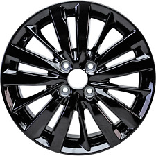 New 16 X 6 Gloss Black Alloy Replacement Wheel Rim 2015-2020 For Honda Fit