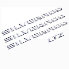 2019-2022 Oem 3 Silverado 1 Ltz Emblem Badge 3d 1500 2500hd 84300948 Chrome