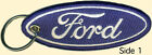Ford Embroidered Key Chain Fob American Cars Trucks Automobile