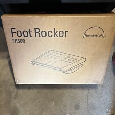 Humanscale Foot Rocker Fr500 Black And Cherry New Opened Box Relax The Back