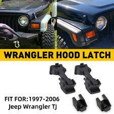 Fits Jeep Wrangler Tj Hood Latch Pins Hood Lock Hood Latches Catch Kit 1997-2006