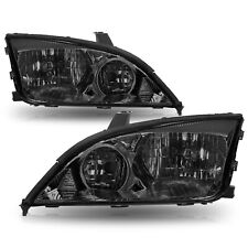 For 2005 2006 2007 Ford Focus Halogen Smoke Housing Clear Headlights Leftright
