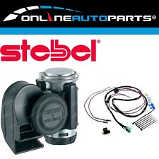 Stebel Nautilus Compact Motor Bike Air Horn Black 139db 12 Volt With Harness