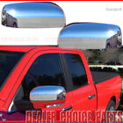 For 2009 2010 2011 2012 Dodge Ram 1500 Chrome Mirror Covers Top Half