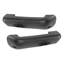 Door Arm Rest Black Pair 1968-72 Ford Truck 1968-77 Ford Bronco