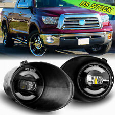 Led Fog Lights For Toyota Tundra 2007-13 Sequoia 08-11 Metal Bumper Driving Lamp