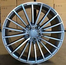 19x8.5 19x9.5 Staggered Wheels Fit Mercedes S430 S500 S550 Cl 19 Rims Set 4