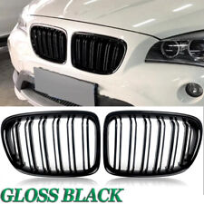2x Front Bumper Kidney Grille Grill For Bmw E84 X1 18i 20i 25i 28i 2010-2015