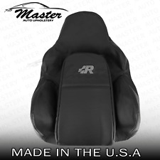Replacement Driver Top Black Leather Seat Cover Fits Volkswagen R32 2003 2004