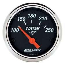 Autometer 1436 2-116 Water Temperature 100-250 F Designer Black New