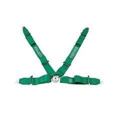 Takata Racing Seat Belt Harness 4 Point Snap-on 3 Camlock Universal Green Color