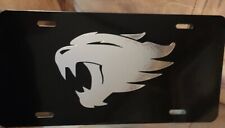 Kentucky Wildcats Uk Black Plate With Mirrored Vinyl License Plate