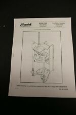 Branick 7200 Strut Spring Compressor Installation Operation Repair Manual