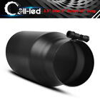 3.5 Inlet 5 Outlet 12 Length Black Diesel Stainless Steel Bolt-on Exhaust Tip