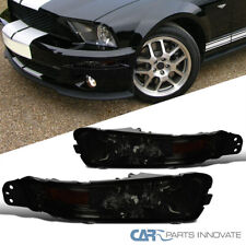 Fits 2005-2009 Ford Mustang Smoke Bumper Lights Signal Parking Lamps Leftright