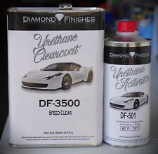 Speed Diamond Df-3500 41 2k Auto Clear Coat Gallon Kit Fast Or Medium Hardener