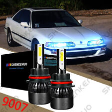 9007 8000k Led Headlight Bulbs For Acura Integra 1990-1993 Hilo Beam Qty 2
