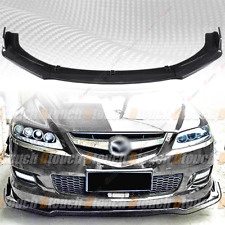 For Mazda 6 2002-2007 Sedan Carbon Fiber Style Front Bumper Lip Splitter Kits