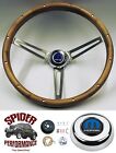 1968-1969 Charger Dart Coronet Steering Wheel Mopar 15 Muscle Car Walnut