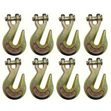 8 G70 38 Clevis Grab Hooks For Wrecker Tow Chain Flatbed Trailer Tie-down