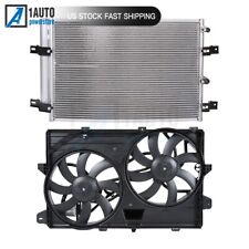 Ac Condenser Cooling Fan Kit Fit For 2007-2012 Ford Edge Lincoln Mkx 3.5l 3.7l