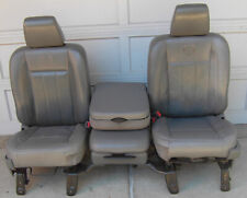 2009-2016 Dodge Ram 1500 2500 3500 Front Seat Grey Leather Assembly Oem