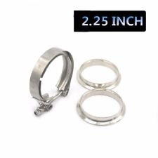2.25 Stainless Steel V-band Flange Clamp Kit Male Female