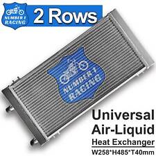 Universal Aluminum Air To Water Radiator Air-liquid Heat Exchanger Cooler Interc