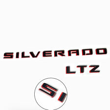 2019-2022 Oem Silverado Ltz Emblem Badge 3d 1500 2500hd 84300948 Red Line