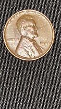 1946 Wheat Penny No Mint Mark Extremely Rare Error On The Rim L In Liberty
