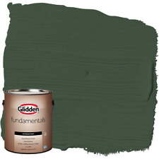 Glidden Fundamentals Exterior Paint Pine Forest Green Satin 1 Gallon
