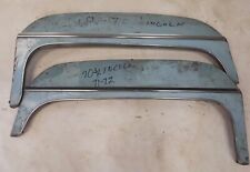 1971 1972 Lincoln Fender Skirts Continental Steel Pair Used Original Ford