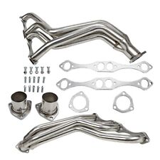 Fit 1935-1948 Chevy Small Block Fat Fender Well Header Stainless Steel Headers