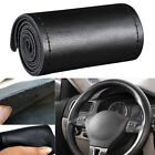 Parts Accessories Car Truck Leather Steering Wheel Cover With Needles And Thread