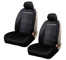 New Jeep Wrangler Rugged Neoprene Car Truck Suv 2 Front Seat Covers Set