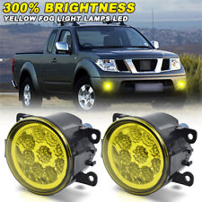 Yellow Led Front Bumper Fog Light Driving Lamp For Nissan Frontier 2005-2019