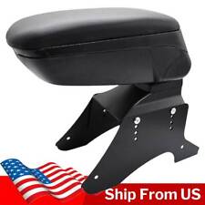 Universal Sliding Armrest Content Box Central Console Black New Container Us