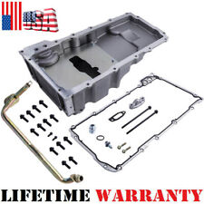 302-2 For Ls Retro-fit Aluminum Rear Sump Oil Pan W Added Clearance