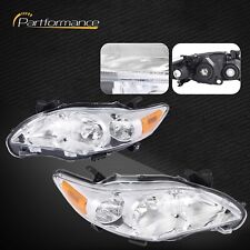 For 2011 2012 2013 Toyota Corolla Headlights Headlamps Replacement Leftright
