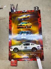 2005 Ford Mustang Ford Racing Fr500 1970 Boss 302 Dealer Poster Double Sided